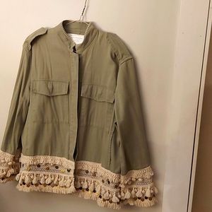 Zara Fringed Jacket